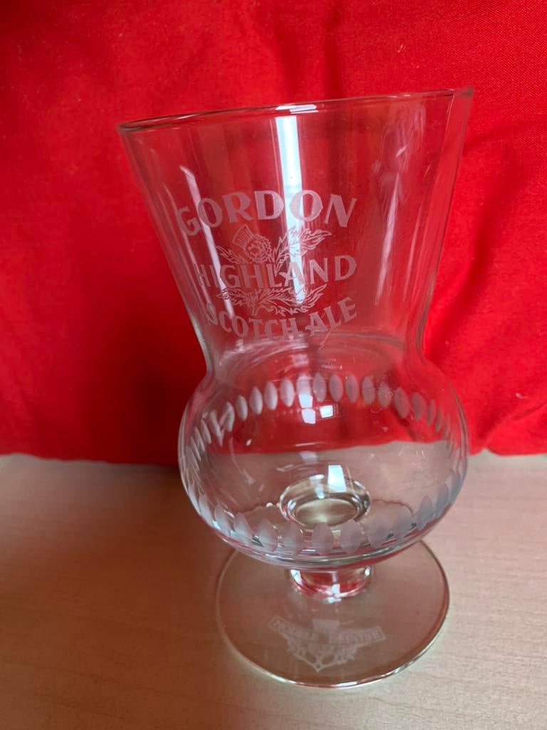 Bierglas Gordon Scotch Ale 1 stuk, Verzamelen, Ophalen of Verzenden, Zo goed als nieuw