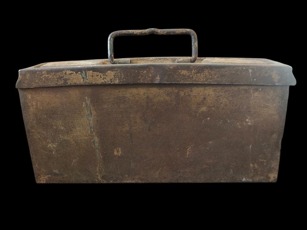 Duitse WH WW2 MG tan kist., Ophalen of Verzenden