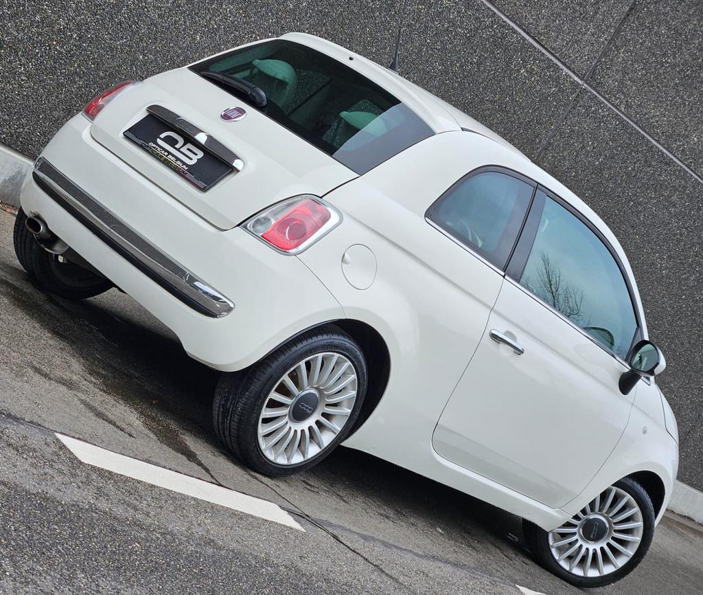 *** Fiat 500 - 1.3 JTD - Euro 5 - Pano - USB - EXPORT **, Auto's, Euro 5, Dex, Wit, Bedrijf