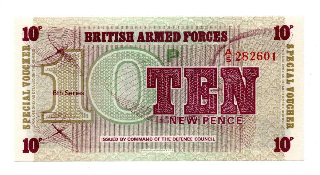 10 NEW PENCE 1972      ENGELAND    M 48    € 0,40, Ophalen of Verzenden, Overige landen, Los biljet