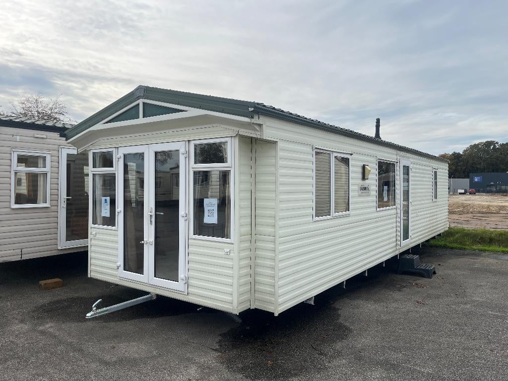 Maison mobile Willerby Salisbury 2011, double vitrage, CV, Caravanes & Camping, Caravanes résidentielles, jusqu'à 4, Enlèvement
