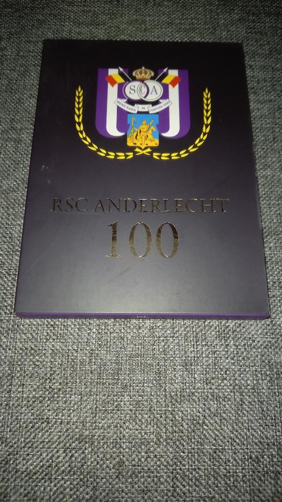 Coffret DVD Anderlecht, CD & DVD, Coffret, Utilisé, Documentaire, Football