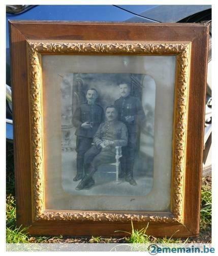cadre art nouveau photo 3 militaire, Enlèvement ou Envoi