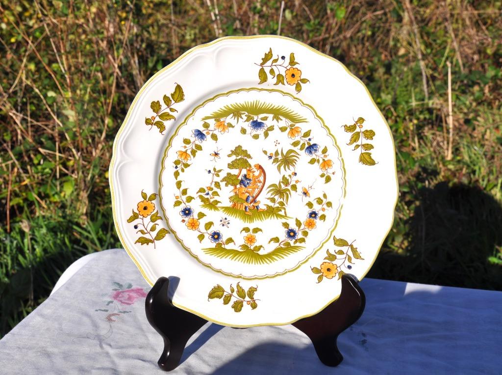 assiette decorative orchies  joueur de harpe (6), Enlèvement ou Envoi