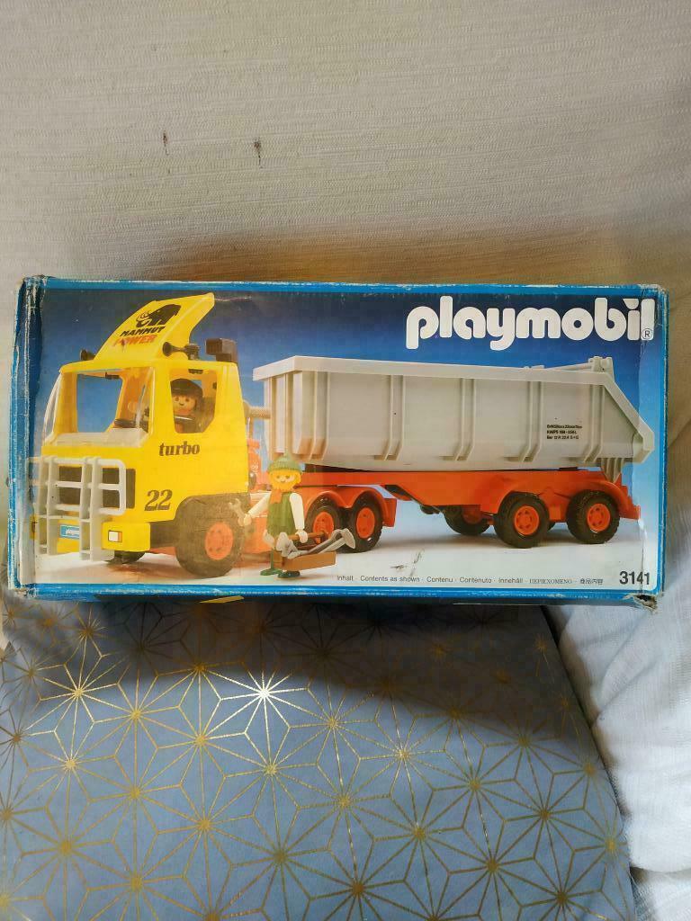 Playmobil kipwagen 3141 uit 1990, Ophalen of Verzenden, Zo goed als nieuw