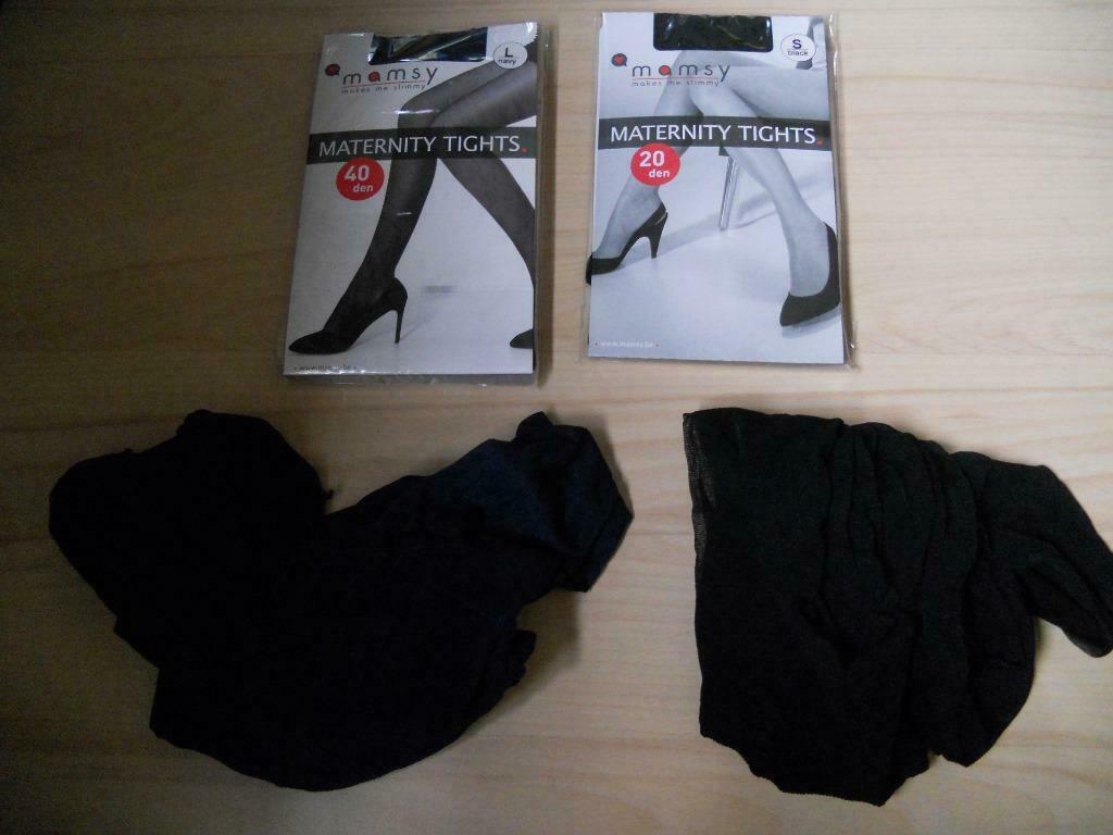 2 Paar zwangerschaps kousen, Kleding | Dames, Sokken en Kousen, Ophalen of Verzenden, Nieuw, Zwart, Overige typen