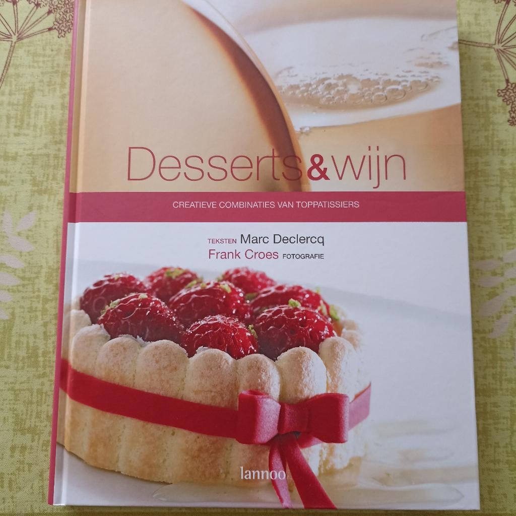 Desserts en Wijn , als nieuw, Ophalen of Verzenden