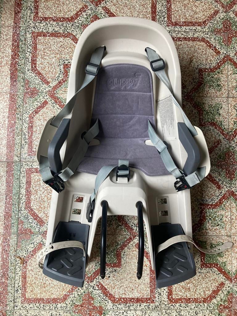 Mini-siège avant Polisport Guppy, Siège avant, Repose-pieds, Comme neuf, Enlèvement