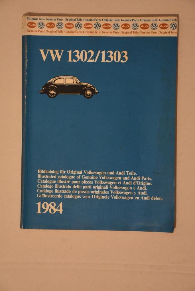Catalogue de pièces d'origine VW cox 1302-1303, Enlèvement ou Envoi, Comme neuf, Voitures