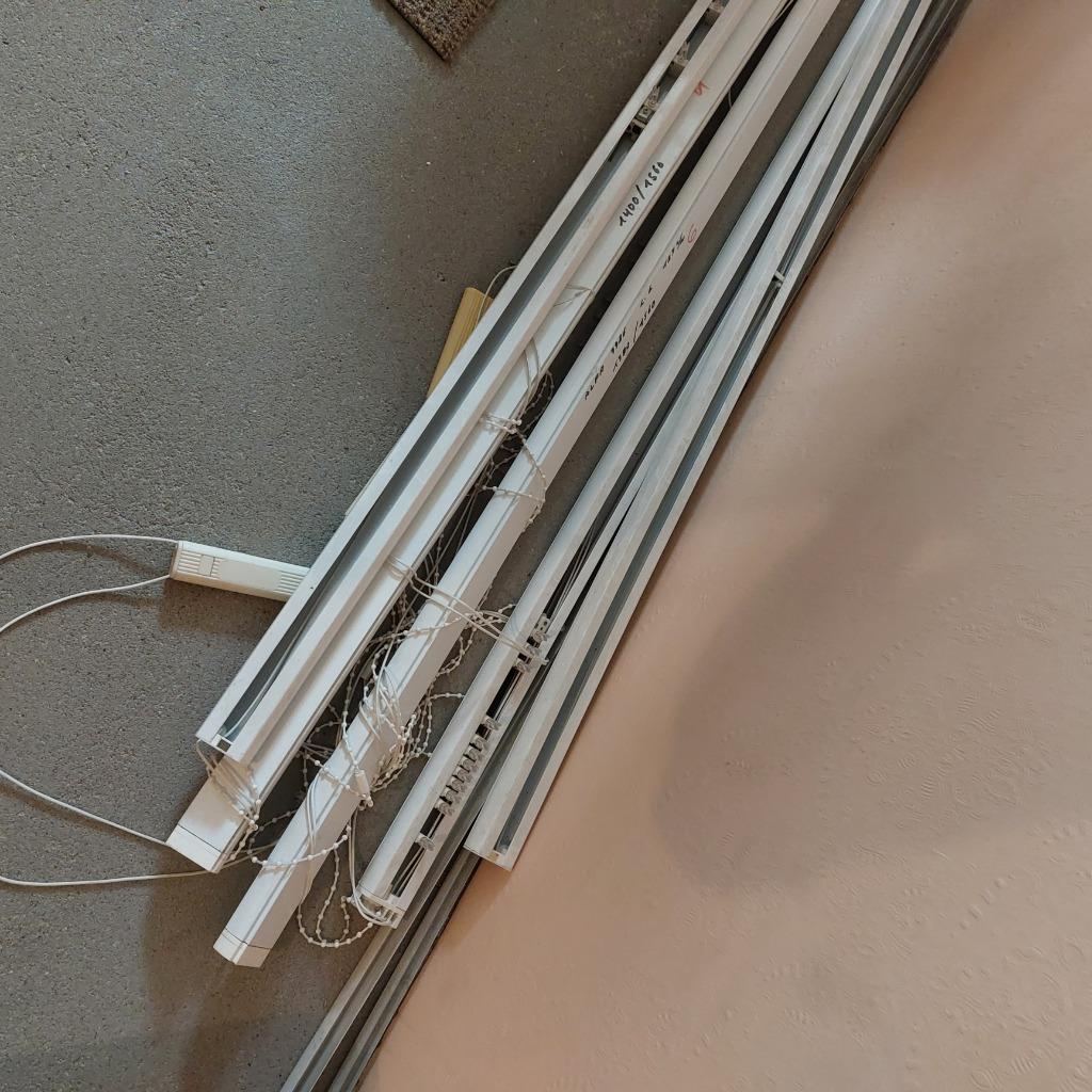 Rails loverdrape, Ophalen, Gebruikt, Wit