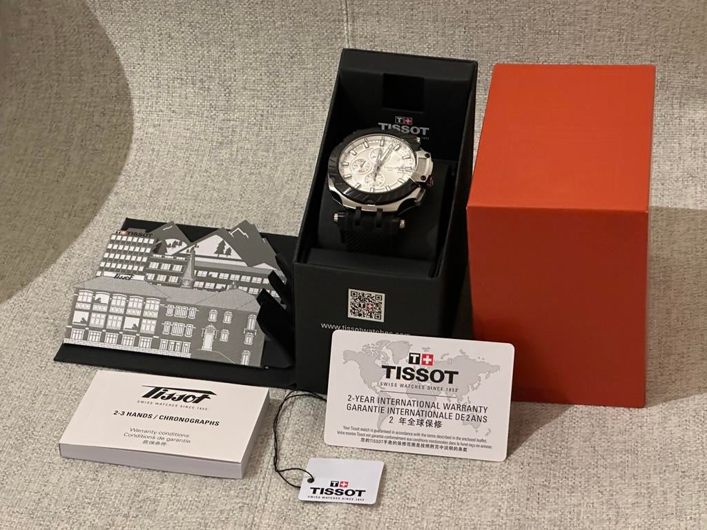 Tissot T-Racer Automatic Chronograph - Full Set, Enlèvement, Comme neuf