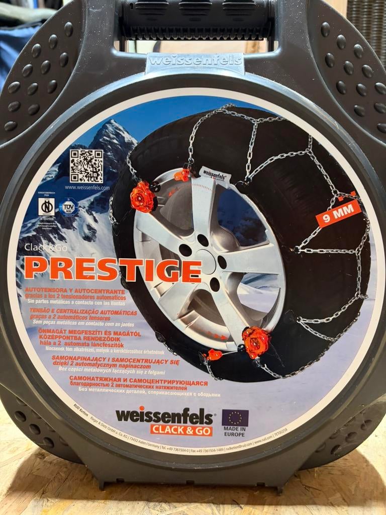 Sneeuwkettingen Weissenfels prestige 13, Enlèvement, Comme neuf