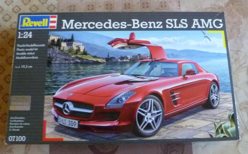 Revell Mercedes Benz SLS AMG 1/24, Hobby en Vrije tijd, Auto, Revell, Groter dan 1:32, Nieuw