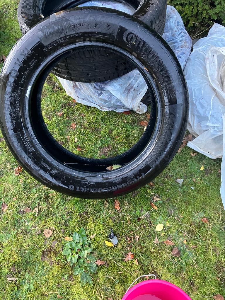 4 Continental Ultragrip 235 55 R 19 Premium'contact 6-banden, Auto-onderdelen, Banden en Velgen, Nieuw, 235 mm, Band(en), Personenwagen