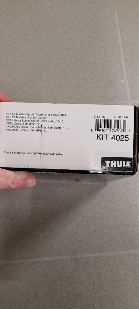 Thule Bevestigingsset Kit 4025, Auto-onderdelen, Ophalen, Nieuw