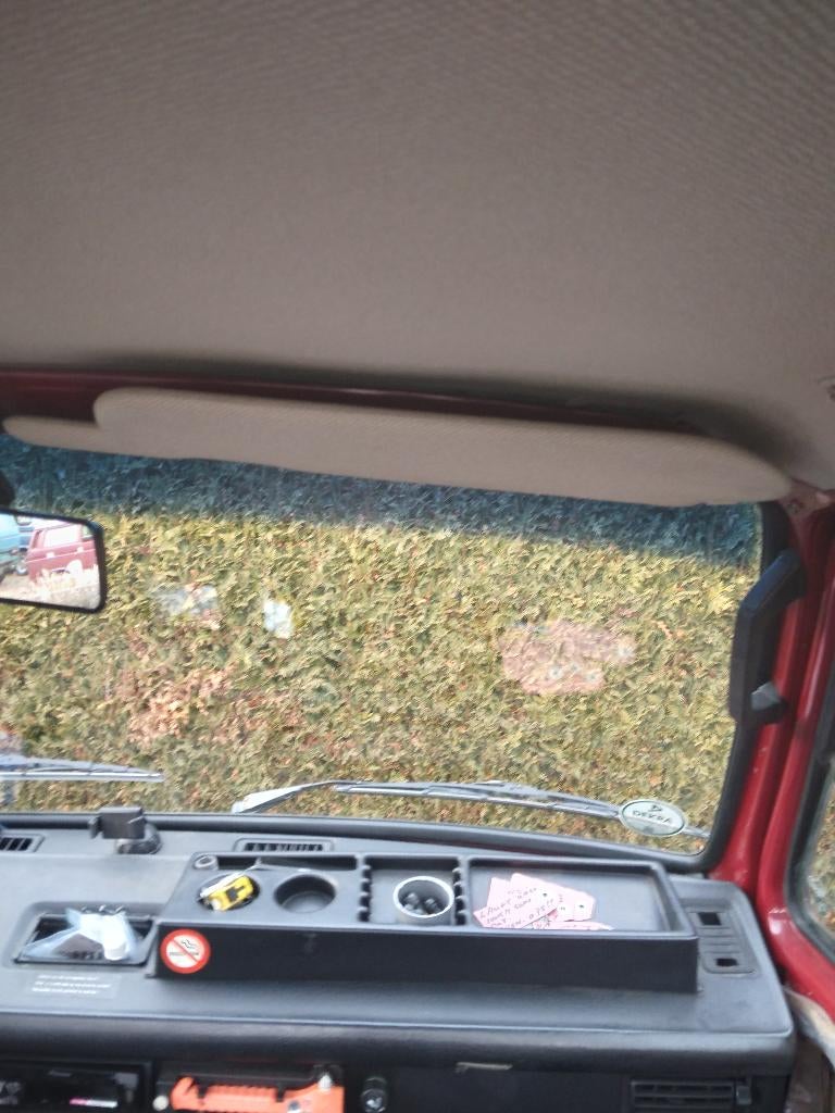 VW T3 Zonnekleppen met Spiegel en verlichting. Westfalia, Caravanes & Camping, Enlèvement ou Envoi