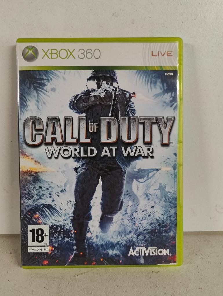 Xbox 360 spelletje Call of Duty - World at war, Enlèvement ou Envoi, Utilisé