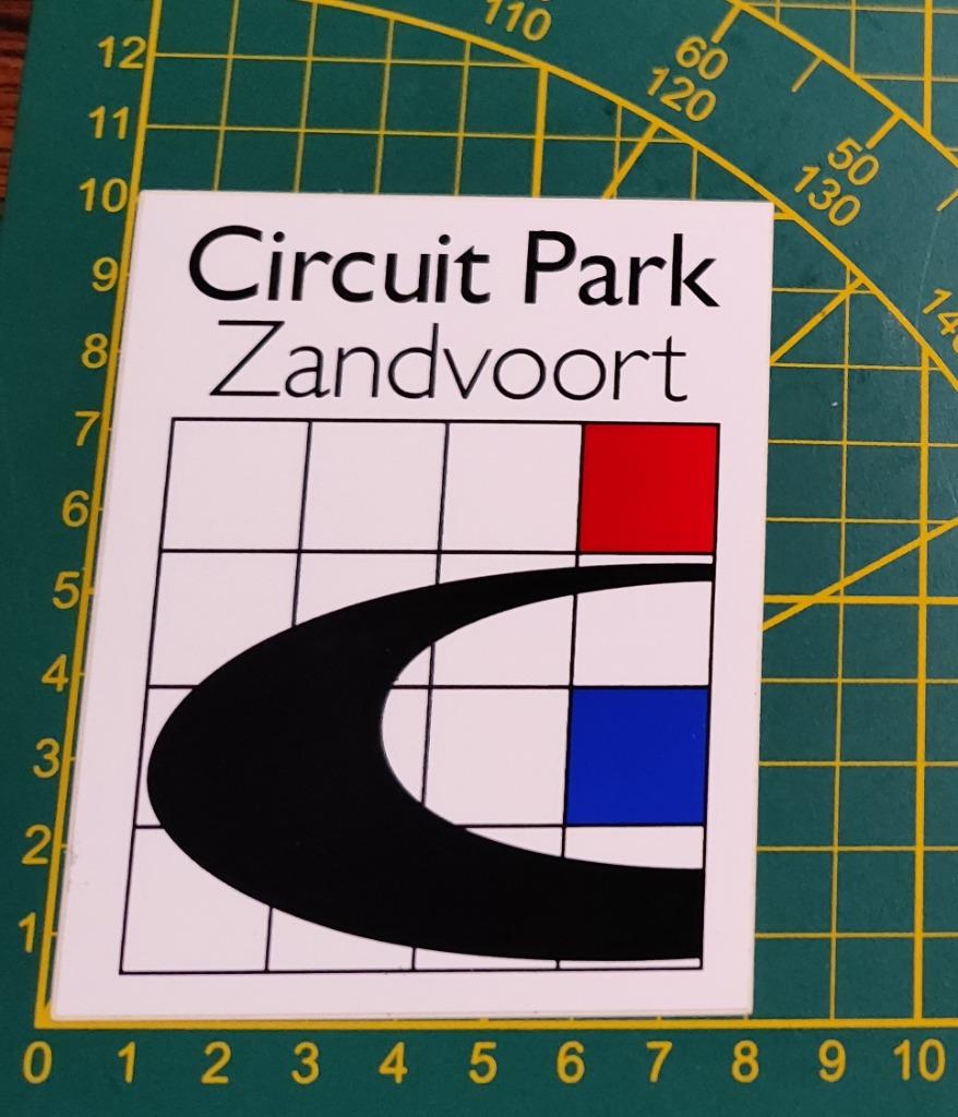 Sticker Circuit Zandvoort park, Collections, Autocollants, Enlèvement ou Envoi