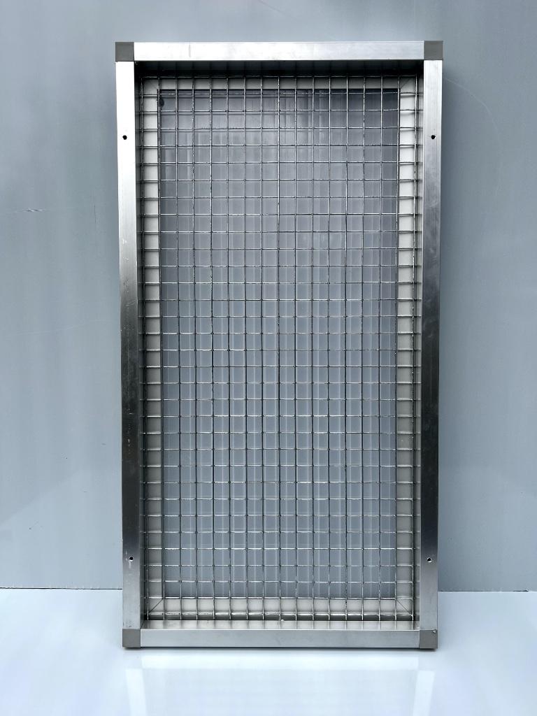 Inzet- en voorzetramen voor volières, Ophalen, Nieuw, Aluminium, Volière