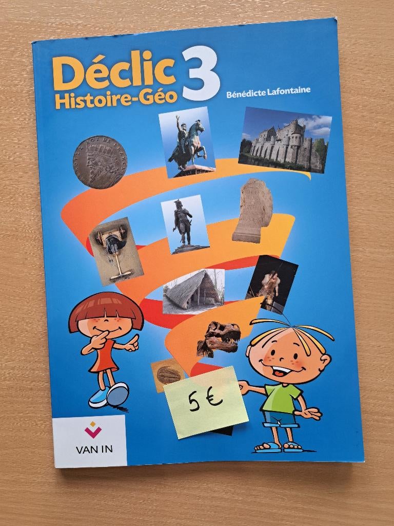 Déclic Histoire Géo 3 - Manuel scolaire Eveil, Boeken, Schoolboeken, Ophalen, Nieuw, BSO, Geschiedenis