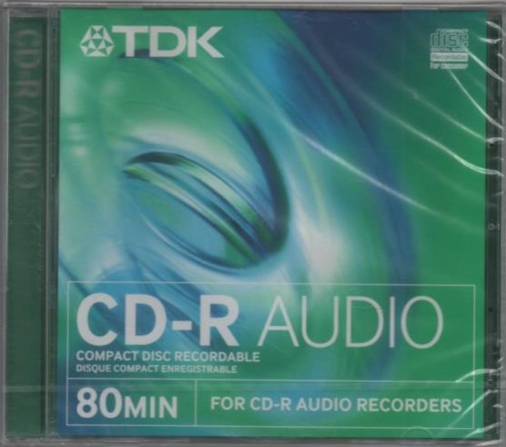 TDK Audio CDR For CD-R Audio Recorders, Enlèvement ou Envoi, Neuf, Autres marques
