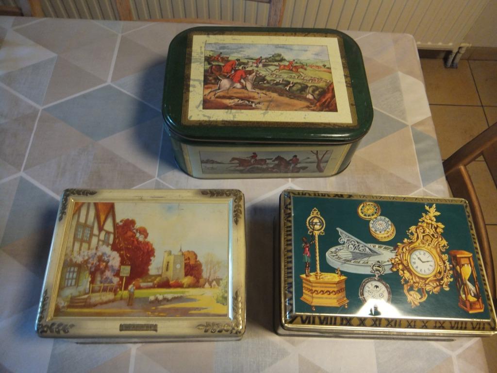 blikken dozen, Ophalen of Verzenden, Gebruikt, Koek(jes)