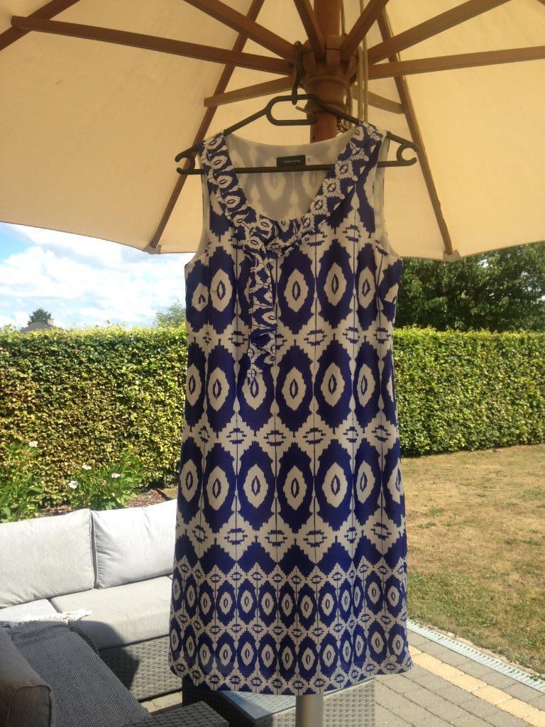 Prachtige jurk van terre Bleue maat 38 als nieuw, Kleding | Dames, Jurken, Maat 38/40 (M), Blauw, Zo goed als nieuw, Boven de knie