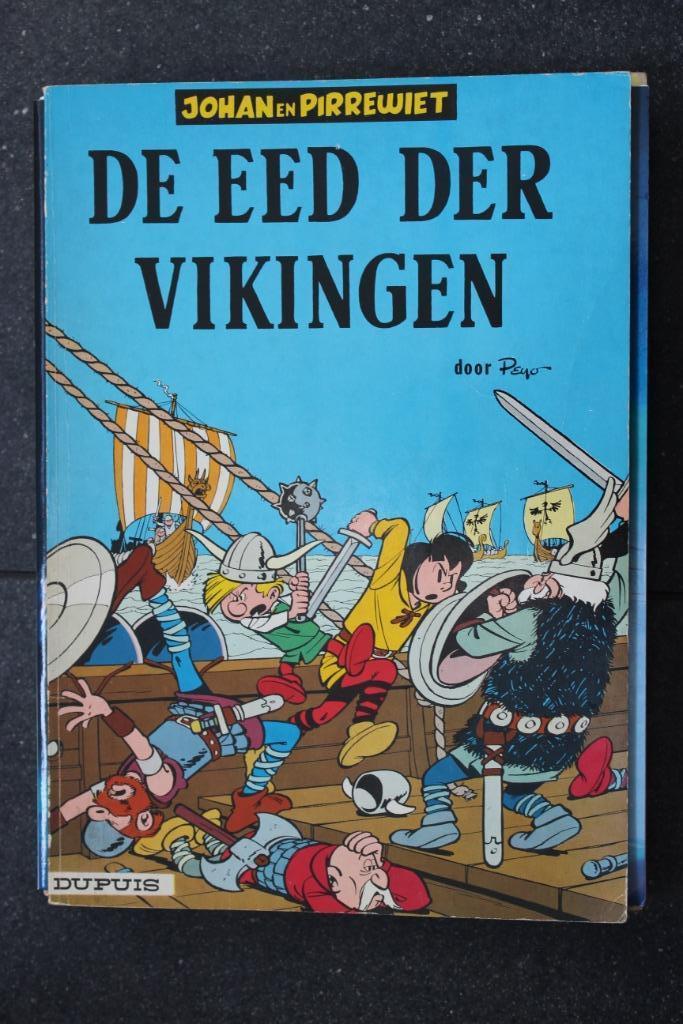 STRIP SC JOHAN EN PIRREWIET 5 DE EED DER VIKINGEN, Ophalen of Verzenden