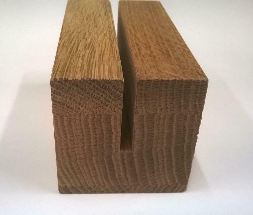 menukaarthouders massief  110 x 60 x 60 mm onbehandeld en no, Zakelijke goederen, Ophalen of Verzenden