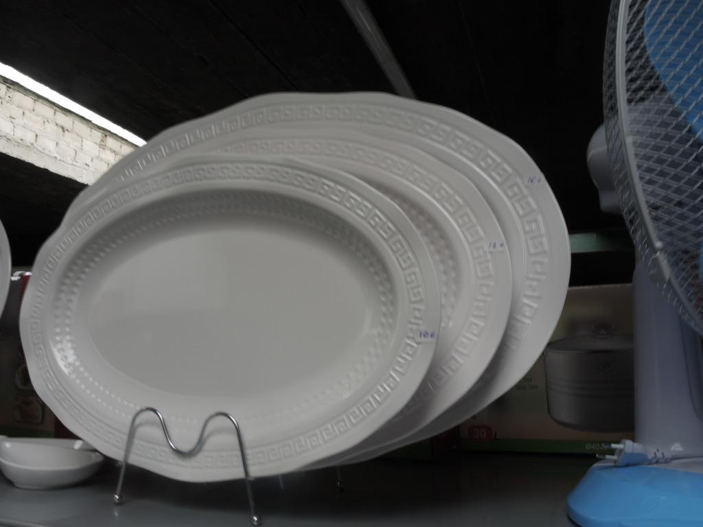 Melamine Ovale borden versage 20''/24''/28', Overige materialen, Qw, Nieuw, Ophalen of Verzenden