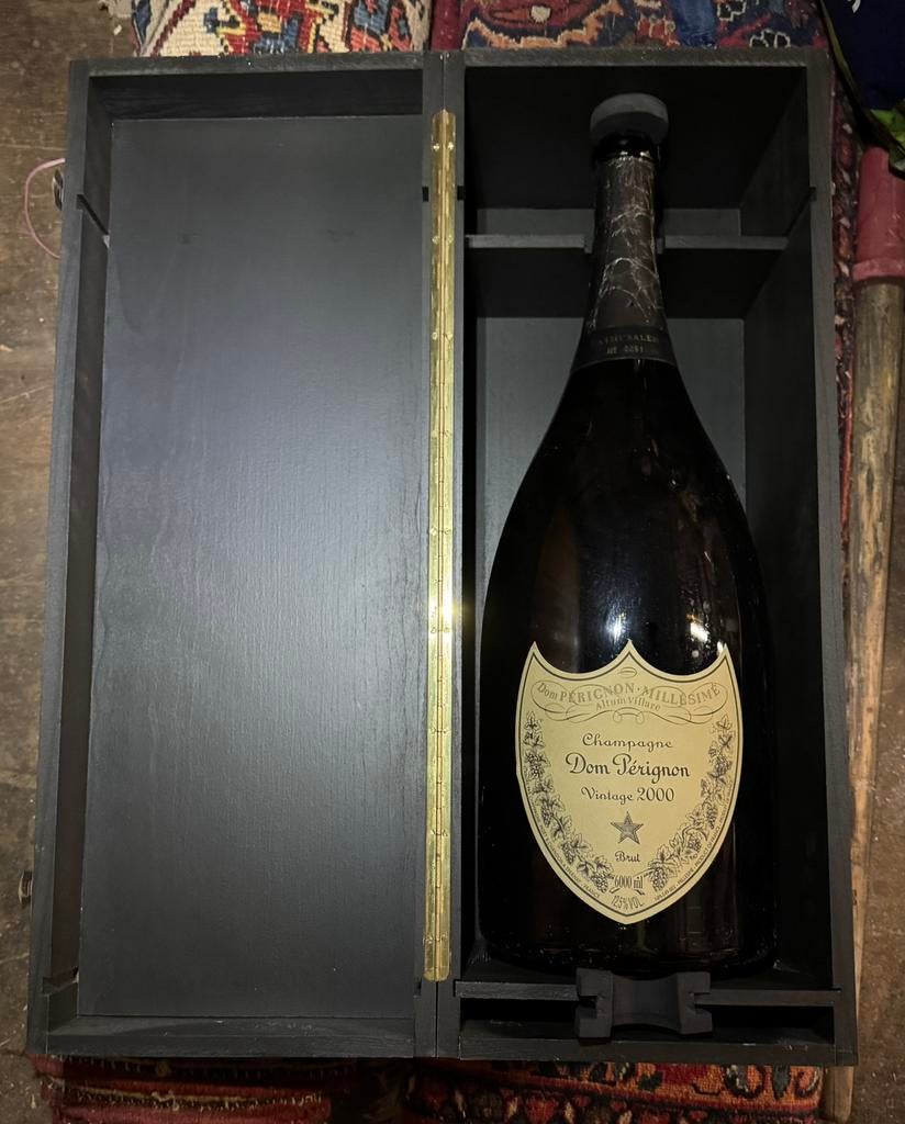 Bouteille de Champagne vide de Dom Perignon 6000ml, Collections, Enlèvement, Champagne