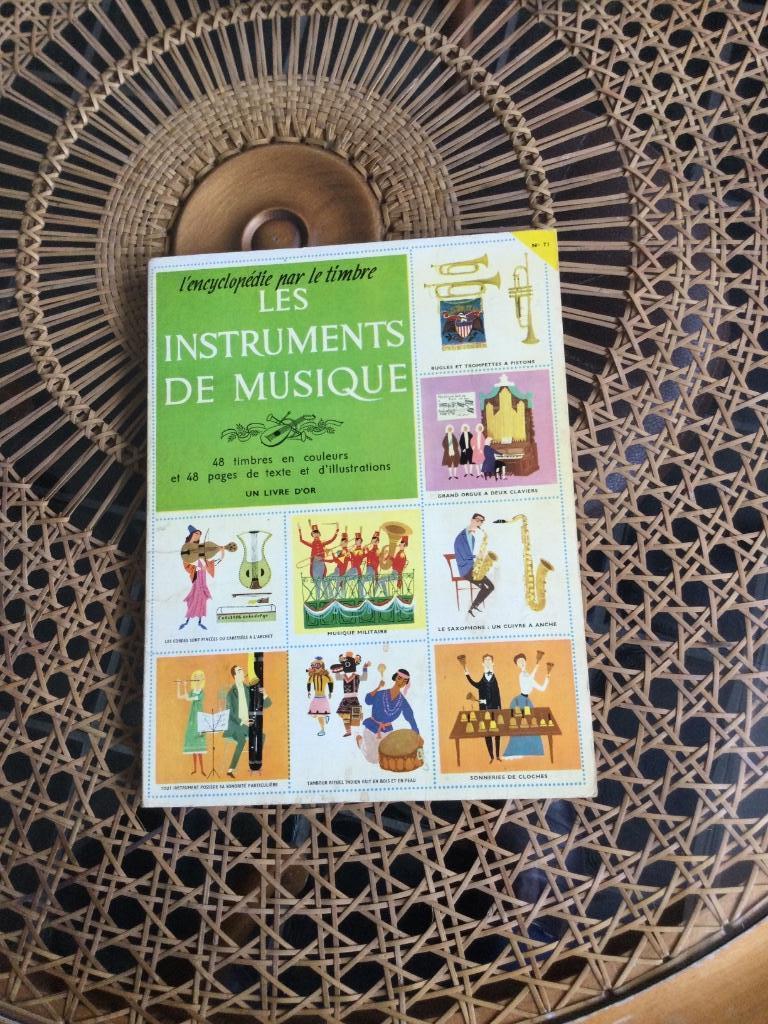 L’encyclopédie par le timbre: les instruments de musique, Ophalen of Verzenden, Gelezen, Instrument
