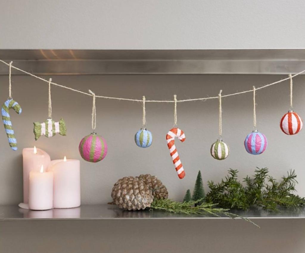 Knutselset diy Kerstfiguren 10 stuks, Verzenden, Nieuw