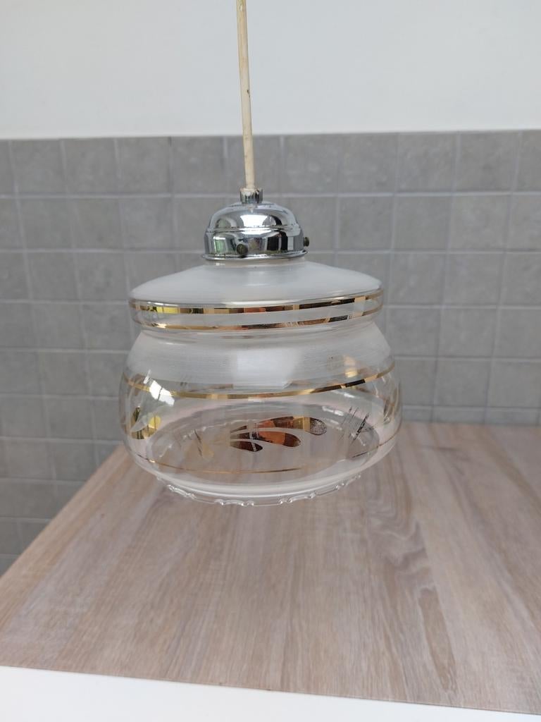 Retro hanglamp, Enlèvement ou Envoi, Comme neuf