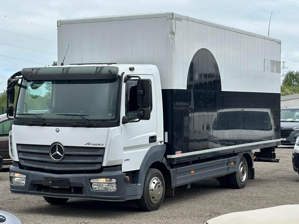 Mercedes-Benz Atego 816 - Automaat - Euro6, Auto's, Automaat, Wit, Mercedes-Benz, Bedrijf