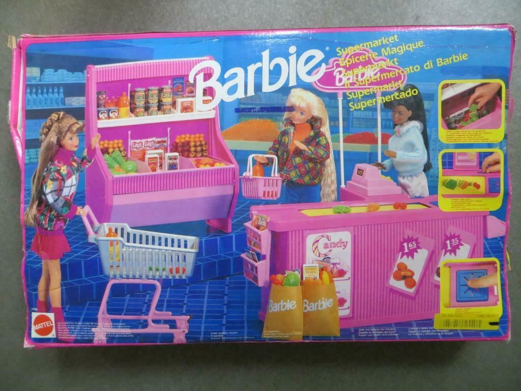 Barbie épicerie magique - Mattel 1992, Enfants & Bébés, Enlèvement ou Envoi, Utilisé, Barbie
