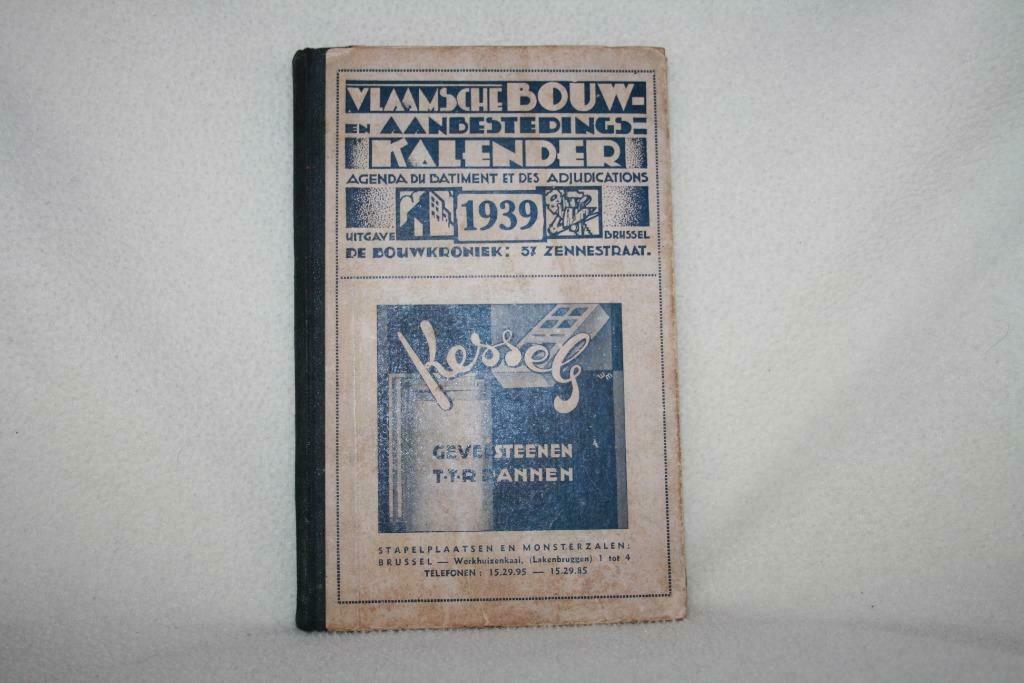 Calendrier de construction et d'appel d'offres flamand (Agen, Enlèvement ou Envoi, Utilisé