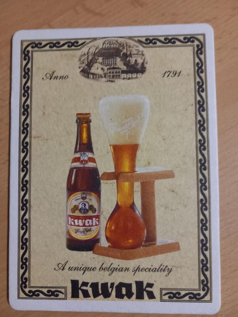 Sous-bocks Kwak, Collections, Enlèvement ou Envoi, Comme neuf