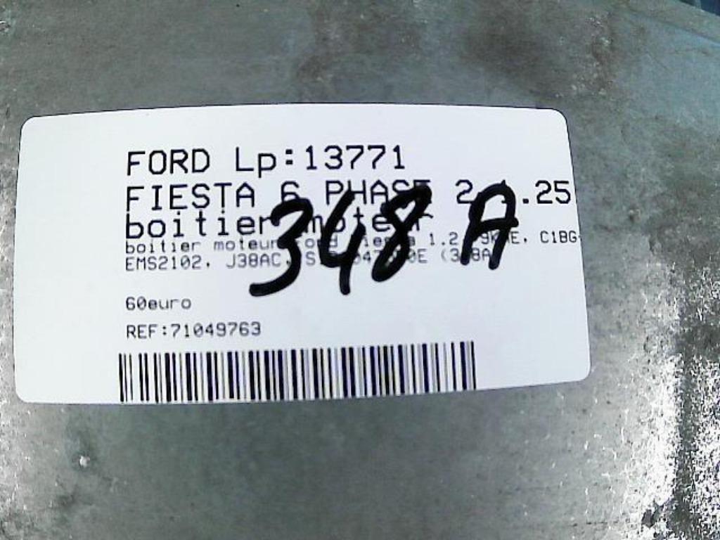 Boitier moteur Ford Fiesta VI 1.2i S180047050E 2012 (348A), Enlèvement ou Envoi, Utilisé, Ford