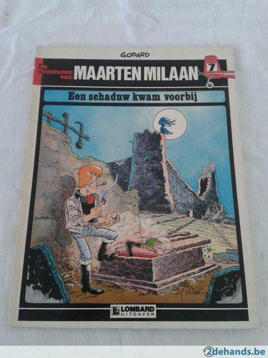 Maarten Milaan 7 SC - een schaduw kwam voorbij, Boeken, Ophalen of Verzenden, Gelezen