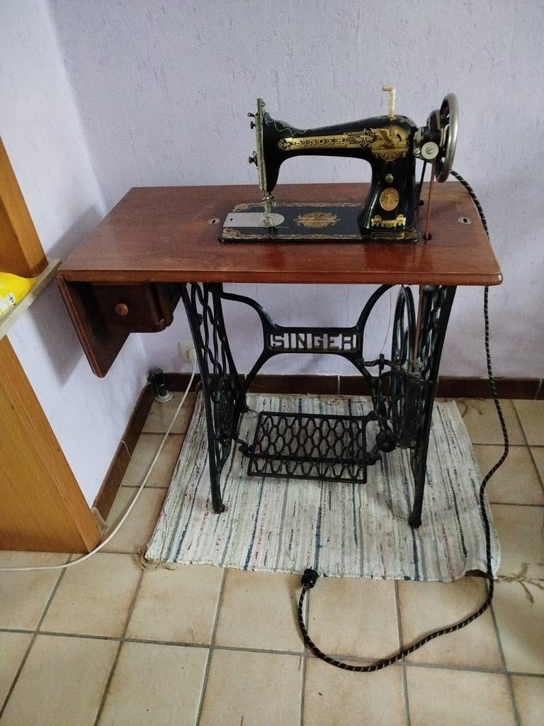 machine à coudre marque singer, Enlèvement