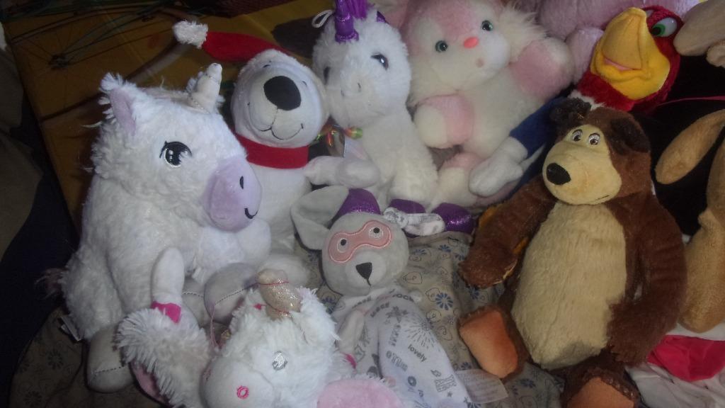 Veel kleine knuffels, Kinderen en Baby's, Speelgoed | Knuffels en Pluche, Konijn, Ophalen