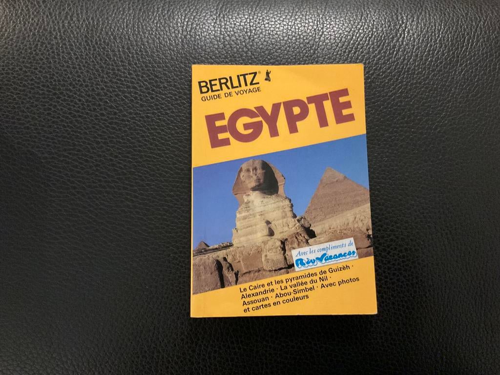 Berlitz reisgids Egypte, Ophalen of Verzenden, Zo goed als nieuw