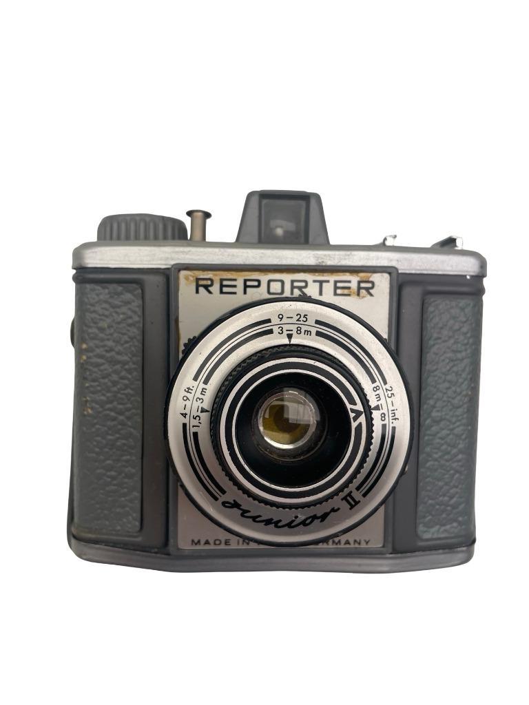 Reporter Junior II camera — West-Duitsland — 1955, Verzamelen, Foto-apparatuur en Filmapparatuur, Fototoestel, 1940 tot 1960, Ophalen of Verzenden