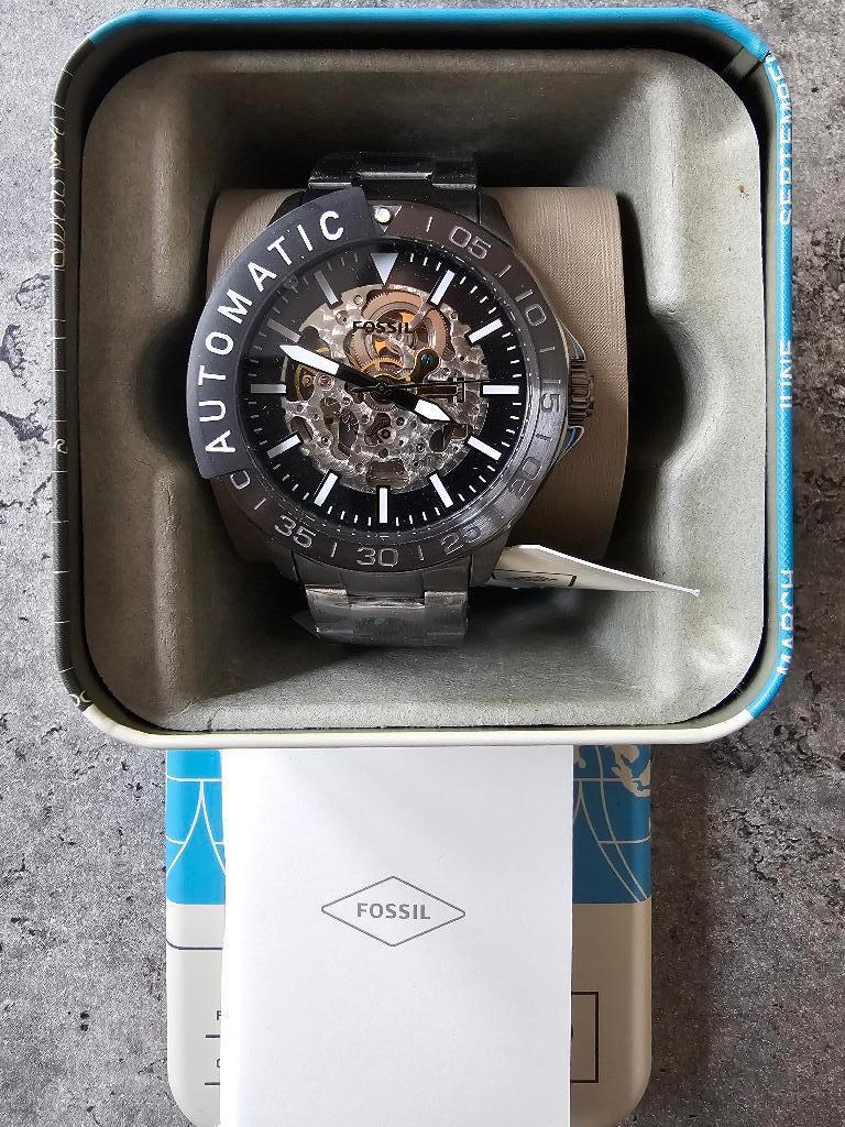 Fossil Automatic (NEUF) noir, Enlèvement, Neuf