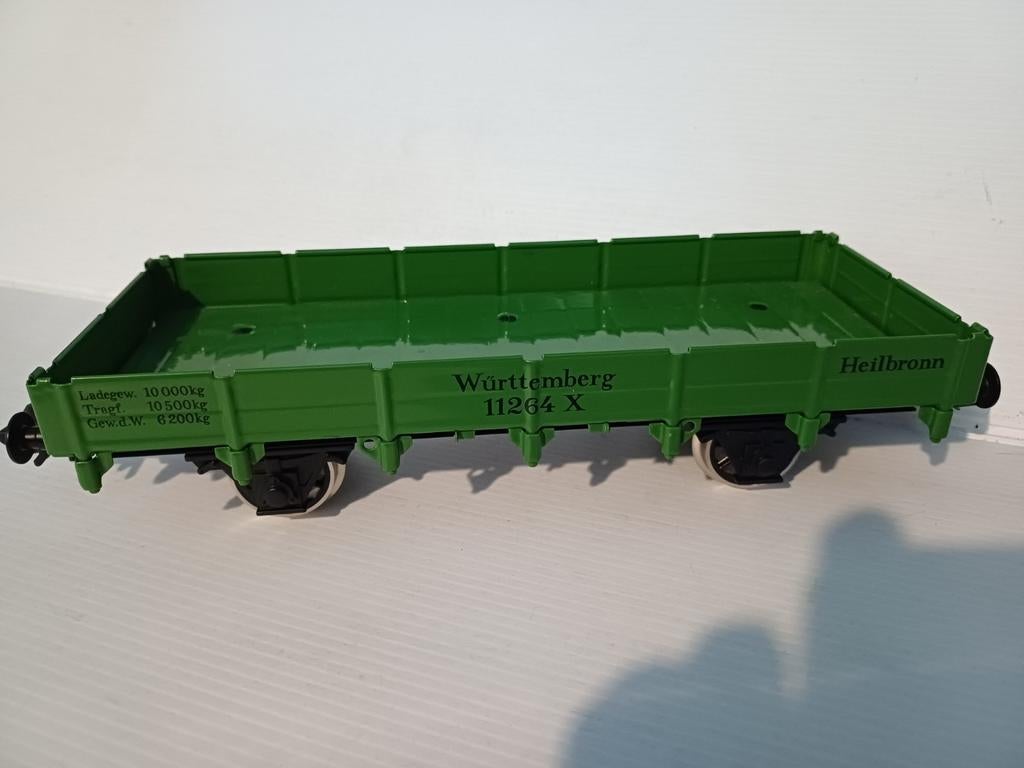Marklin Maxi lage bakwagens, Hobby en Vrije tijd, Gebruikt, Gelijkstroom of Wisselstroom, Wagon, Ophalen of Verzenden