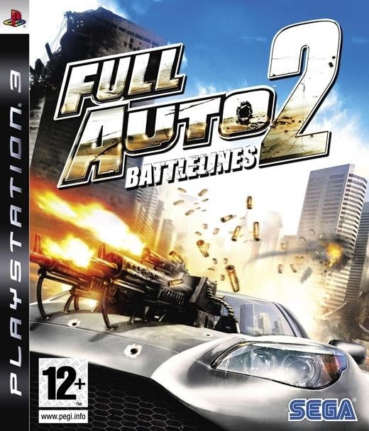 Full Auto 2 Battlelines (zonder boekje), 1 speler, Racen en Vliegen, Ophalen of Verzenden, Zo goed als nieuw