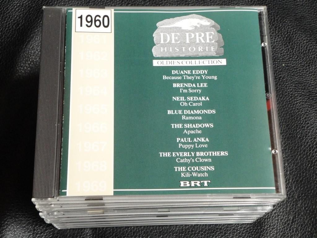 10 CD SET DE PRE HISTORIE - 1960 - 1969  >>> Zie nota, Enlèvement ou Envoi