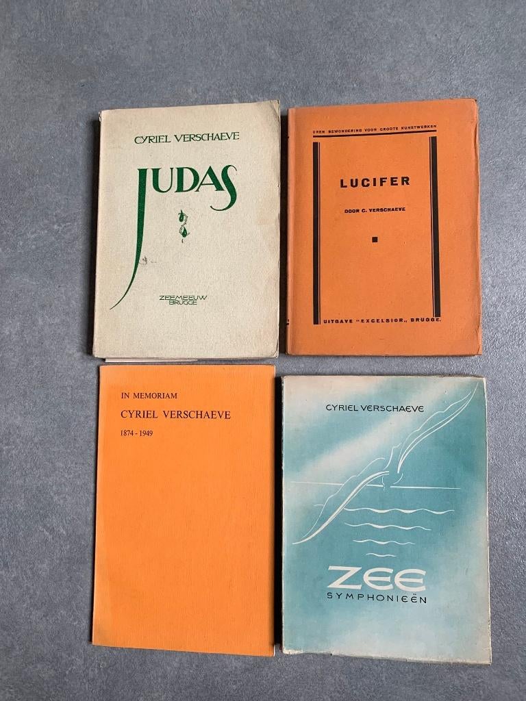 Cyriel Verschaeve : 3 boekjes + in memoriam, Boeken, Literatuur, Gelezen, België, Ophalen of Verzenden