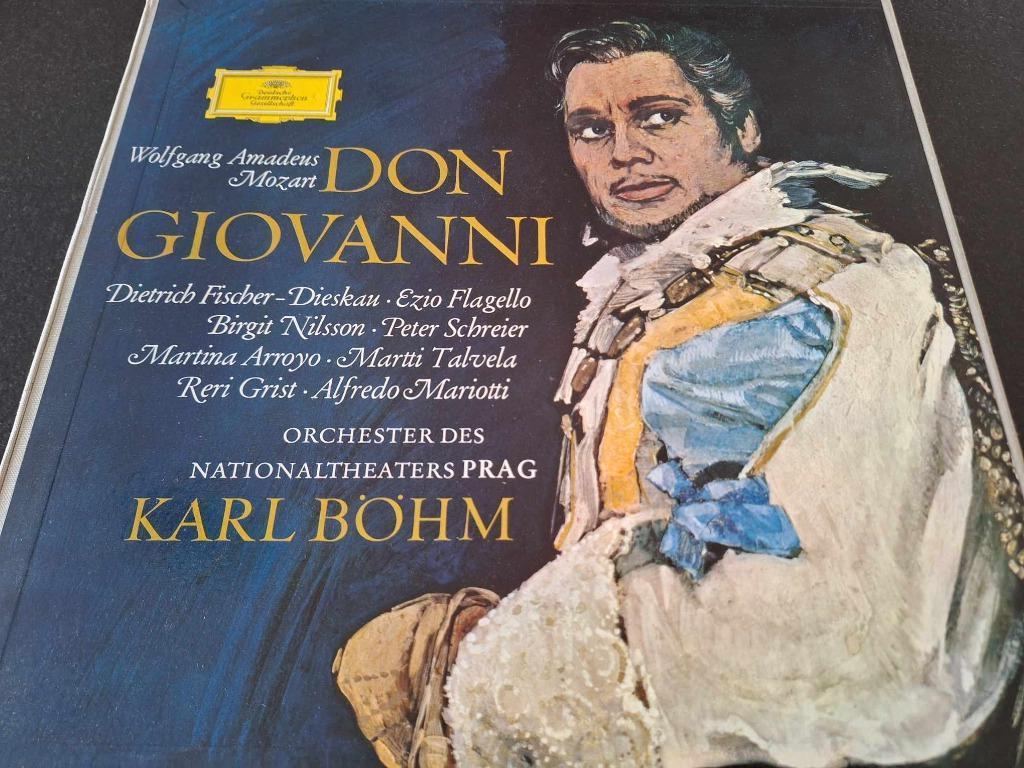 Mozart / Böhm - Don Giovanni Box 4 x Lp's Vinyl, Gebruikt, Opera of Operette, Ophalen of Verzenden, 12 inch